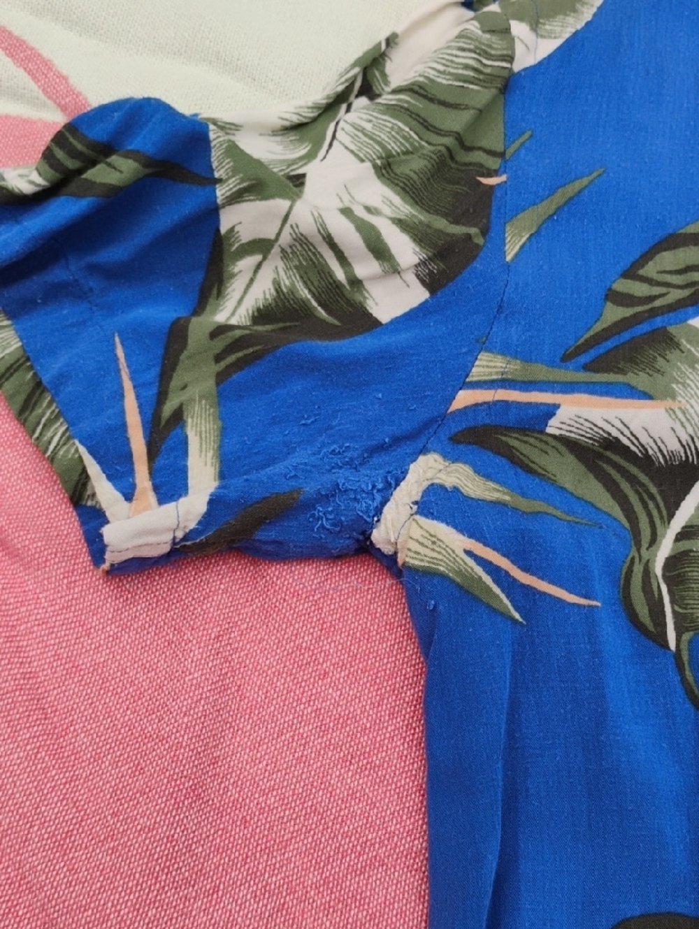 Zara Man Floral Shirt Medium Or Small - Picture 9 of 12